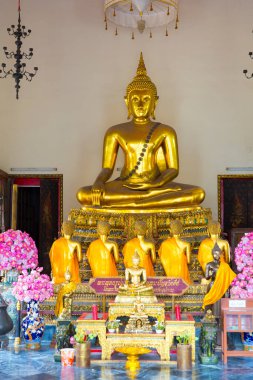 Altın Buda heykeli Wat Po, Bangkok, Tayland 'da