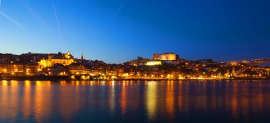 Portekiz 'deki eski Porto şehrinin manzarası
