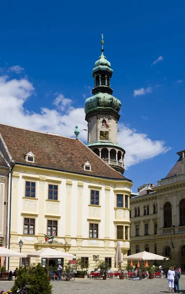 Altes Rathaus Sopron Ungarn — Stockfoto