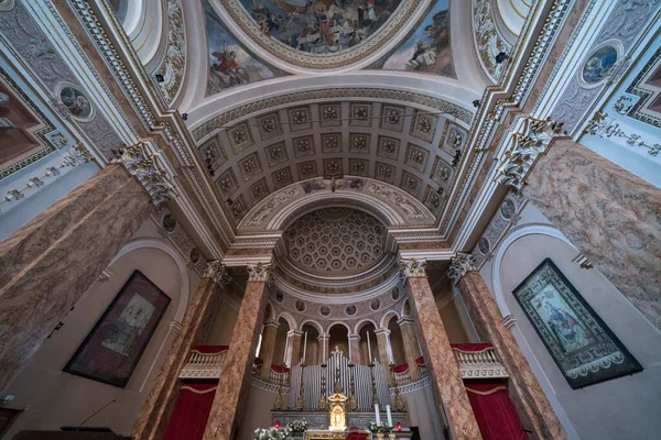 Lecco Talya Temmuz 2018 San Nicolo Bazilikası Talya Nın Lombardiya — Stok fotoğraf