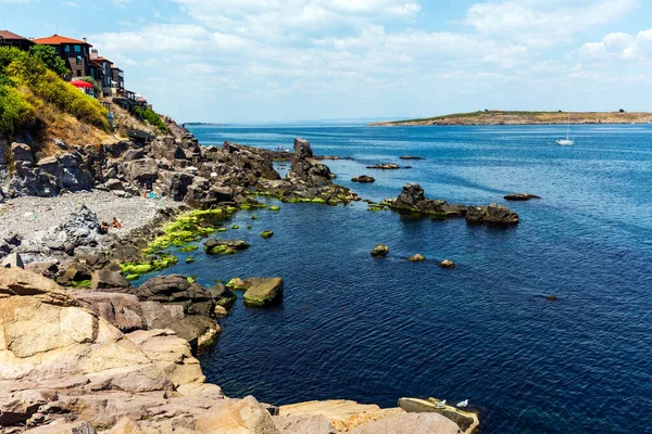 Szopol Bulgarien Juli 2016 Stenar Gamla Stan Sozopol Grundades Århundradet — Stockfoto