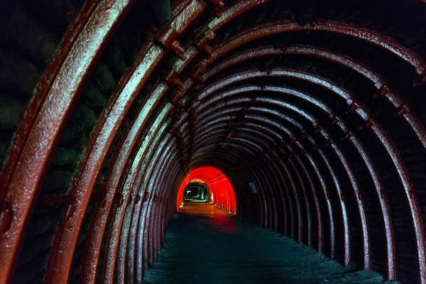 Zipaquira Kolumbien Oktober 2015 Eingang Der Unterirdischen Salzkathedrale Zipaquira Die — Stockfoto