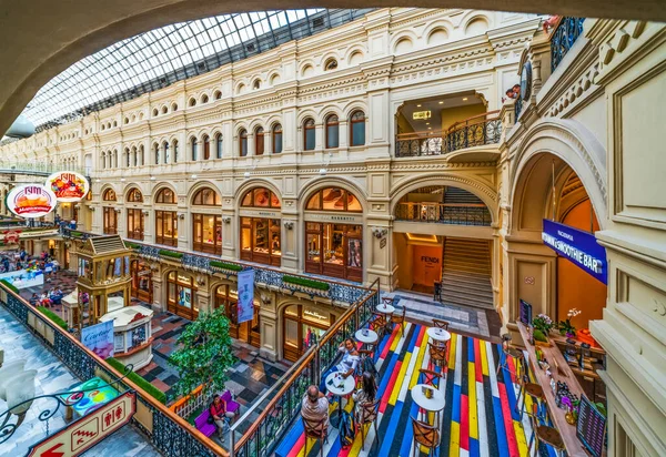 Moscow Russia 2018 View Shopping Gallery Gum Department Store Moscow — 스톡 사진