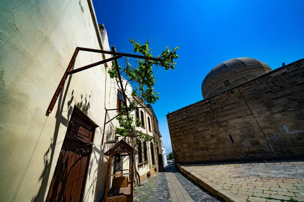 Baku Azerbaijan May 2019 Street View Icherisheher Old Town Baku — Stock Photo, Image