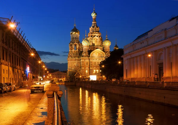 Sint Petersburg Kunstnacht Rusland — Stockfoto