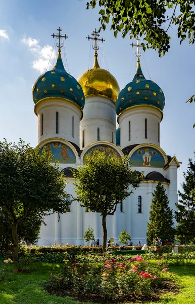 Вид Уявний Собор Москаві Росія — стокове фото
