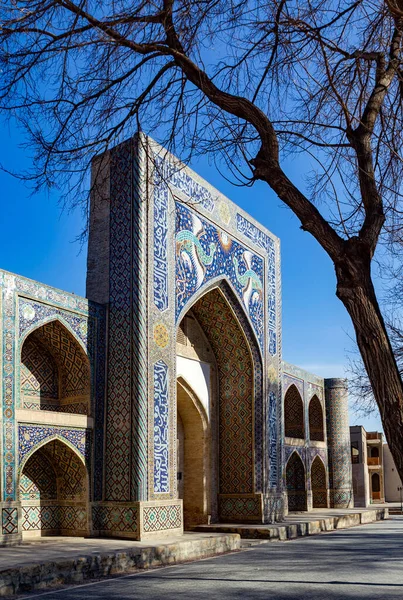 Moskee Poi Kalan Bukhara Oezbekistan — Stockfoto