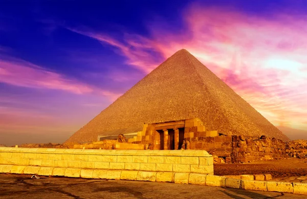 Antika Pyramider Giza Egypt — Stockfoto