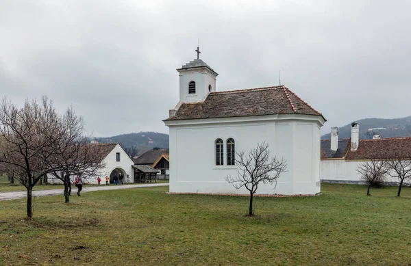 Kościół Mieście Lucerna Szwajcarii — Zdjęcie stockowe