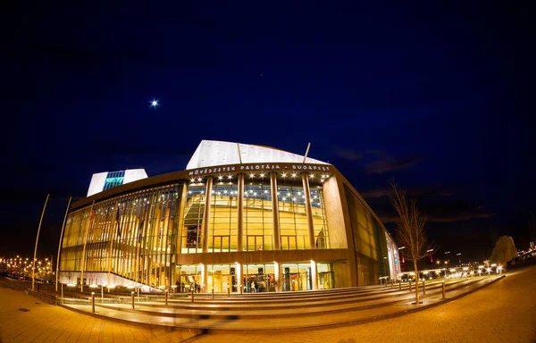 Nachtzicht Van Stad Stockholm Zweden — Stockfoto