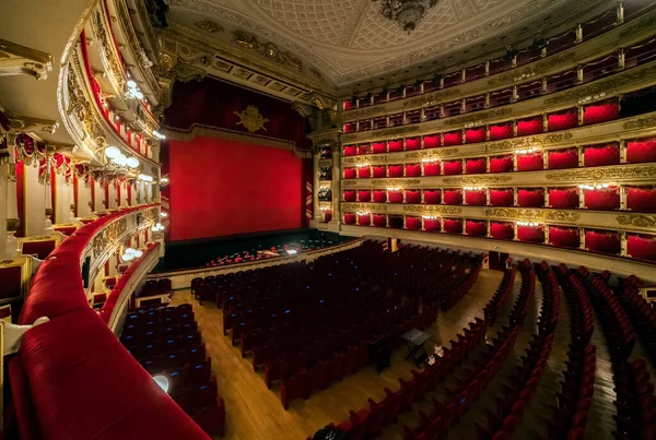 Interieur Van Oude Muziekzaal — Stockfoto