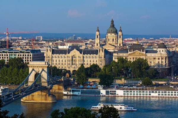Widok Budapest Węgierski — Zdjęcie stockowe