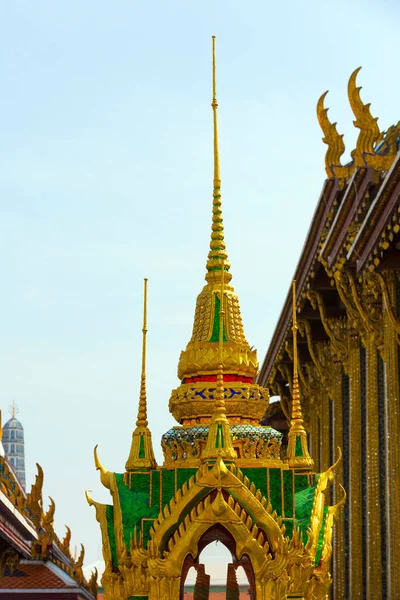 Wat Phra Kaew Templo Del Buda Esmeralda Bangkok Tailandia —  Fotos de Stock