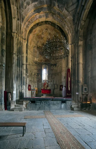 Interior Antiga Igreja Ortodoxa Geórgia — Fotografia de Stock