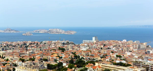 Vue Aérienne Ville Monaco Dans Une Journée Été — Photo