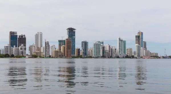 Cartagena Kolombie Října 2015 Nová Část Cartageny Páté Největší Město — Stock fotografie