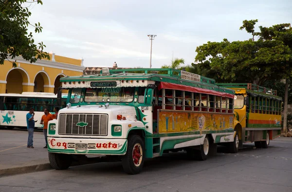 Cartagena Colombia October 2015 시내의 카르테지나는 콜롬비아에서 번째로 도시이며 바랑킬 — 스톡 사진