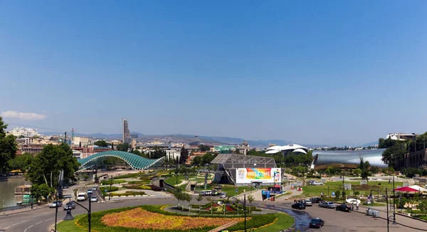 Vista Ciudad Tiflis Georgia —  Fotos de Stock