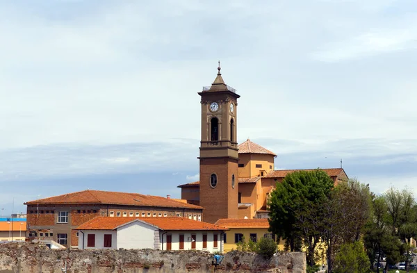 Uitzicht Oude Kerk Italiaanse Stad — Stockfoto