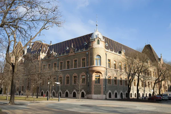 Vista Histórica Universidad Brujas Belgium —  Fotos de Stock