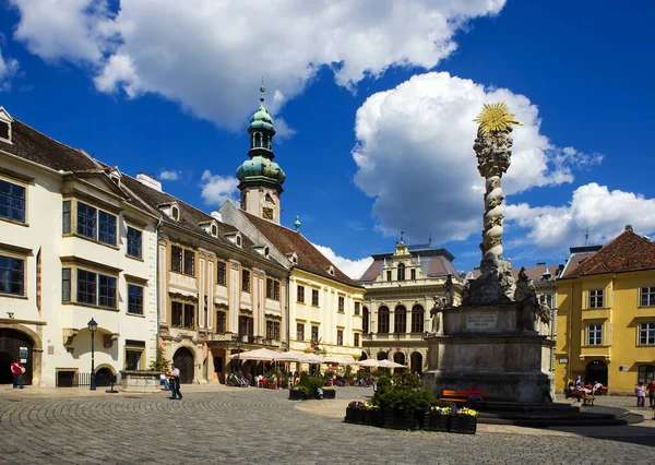 Widok Rynek Starego Miasta Pradze — Zdjęcie stockowe
