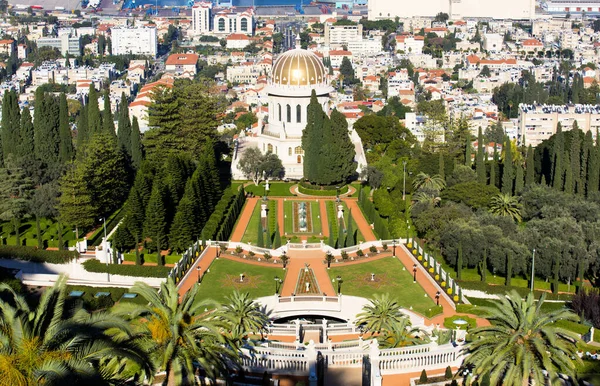 Vista Ciudad Haifa Israel —  Fotos de Stock