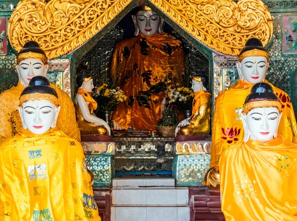 Estatuas Buda Templo Tailandia — Foto de Stock