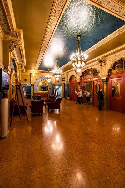 Будапешт Венгрия Апреля 2019 Года Интерьер Национального Кинотеатра Урания Построен — стоковое фото