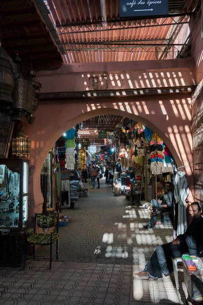Традиционный Рынок Марракеша Марокко — стоковое фото