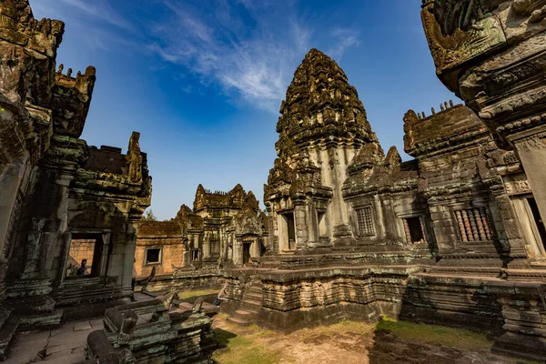 Ancient Buddhist Khmer Temple Angkor Wat Siem Reap Cambodia — Stock Photo, Image