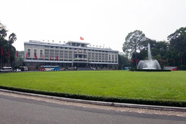 Saigon December 2018 Reunification Palace Previously Independence Used Headquarters South — Stock Photo, Image