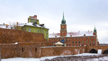 Moskova, Rusya 'daki Kremlin manzarası