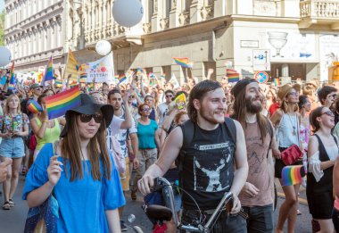 02 Temmuz 2016 - Budapeşte, Macaristan: Budapeşte 'de LGBT Geçidi