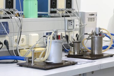 Laboratuvarda modern ekipman 