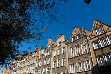 İsveç 'teki eski Stockholm şehri manzarası