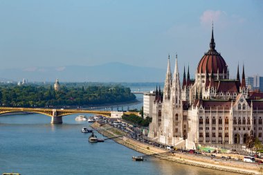 Macaristan 'da Budapeşte Parlamentosu görüşü