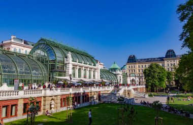 Berlin, Almanya 'daki kraliyet sarayının manzarası
