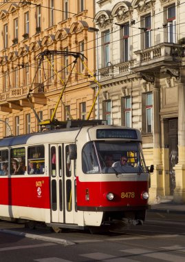 Londra, İngiltere 'de sokak otobüsü