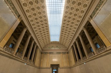 Güzel tarihi binanın içi.