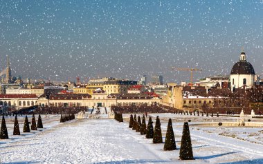 İsveç 'teki Stockholm şehri manzarası