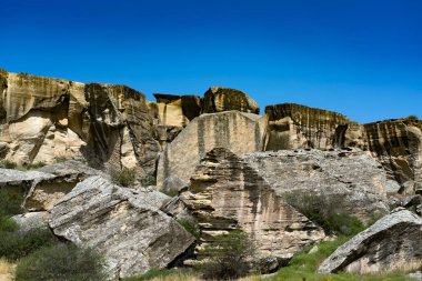 Gobustan Ulusal Parkı, Azerbaycan 'da kaya oluşumları