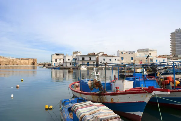 Vecchie Barche Pesca Nel Porto Chania Grecia — Foto Stock