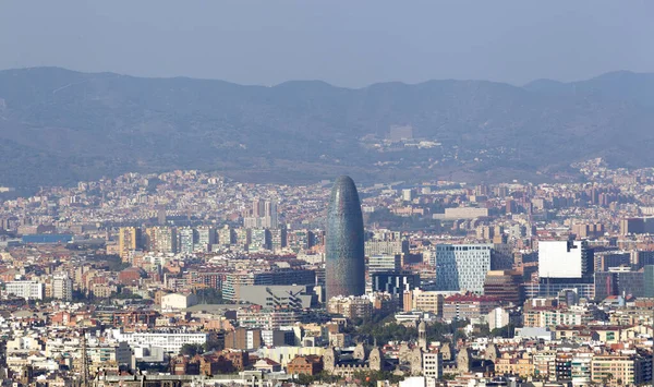 Vista Barcelona Topo Cidade Athens — Fotografia de Stock