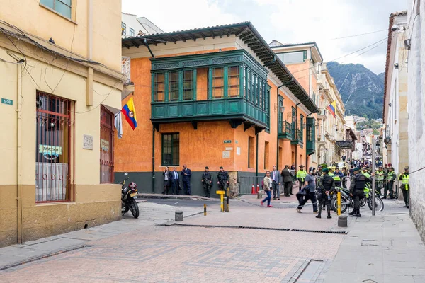 2015 Bogota Colombia October 2015 Candelaria District Downtown Colombian Capital — 스톡 사진