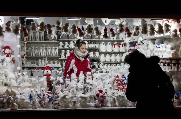 Vienne Autriche Décembre 2019 Visite Marché Annuel Noël Centre Ville — Photo