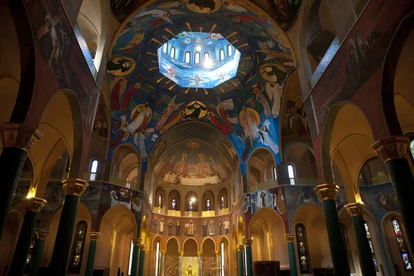 Interior Cathedral Vitus Church — Stock Photo, Image