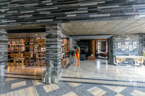 Elenite Bulgaria Julio 2016 Interior Del Royal Castle Hotel Primer — Foto de Stock