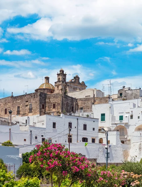 Città Barocca Ostuni Puglia Italia Meridionale — Foto Stock