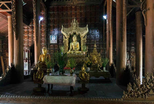 Wat Phra Singh Chiang Rai Thailand — Foto de Stock