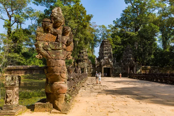 Angkor Wat Siem Sklizeň Kambodža — Stock fotografie